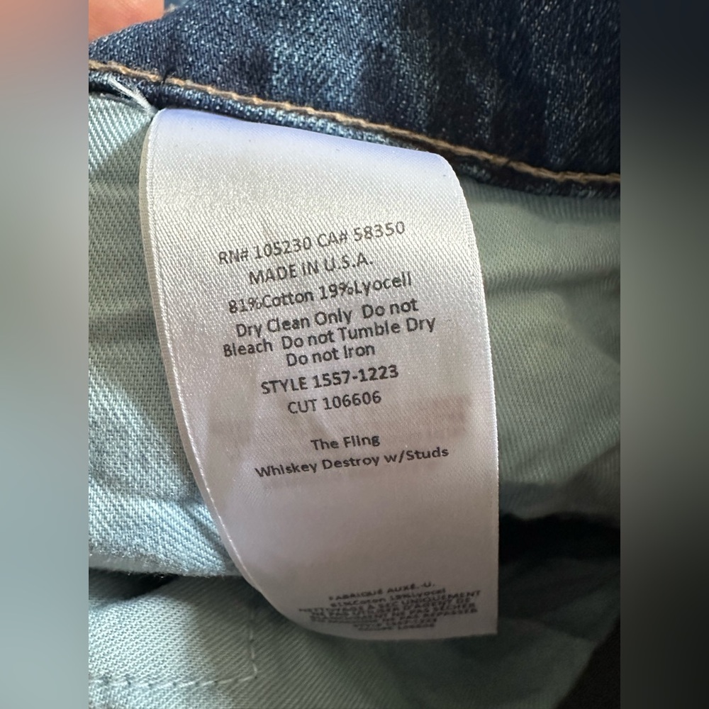 Current/Elliott Blue Boyfriend Jeans - Picture 8 of 10